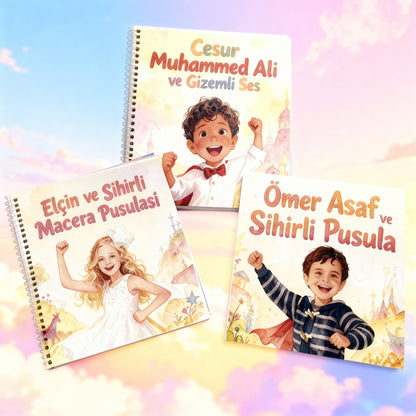Pofidu™  Çocuğunuza Özel - Onun İsmiyle ve Yüzüyle Masal Kitabı