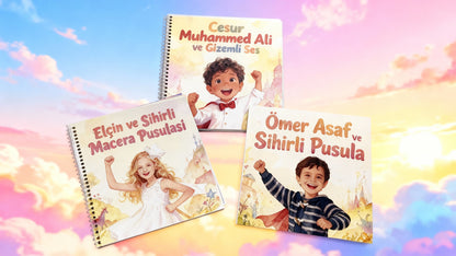 Pofidu™  Çocuğunuza Özel - Onun İsmiyle ve Yüzüyle Masal Kitabı